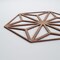Ekena Millwork Large Hampton Decorative Fretwork Wood Wall Panels, Walnut, 23 3/8"W x 27 "H x 3/8"T WALW24X24X0375HMPWA - alternate 6